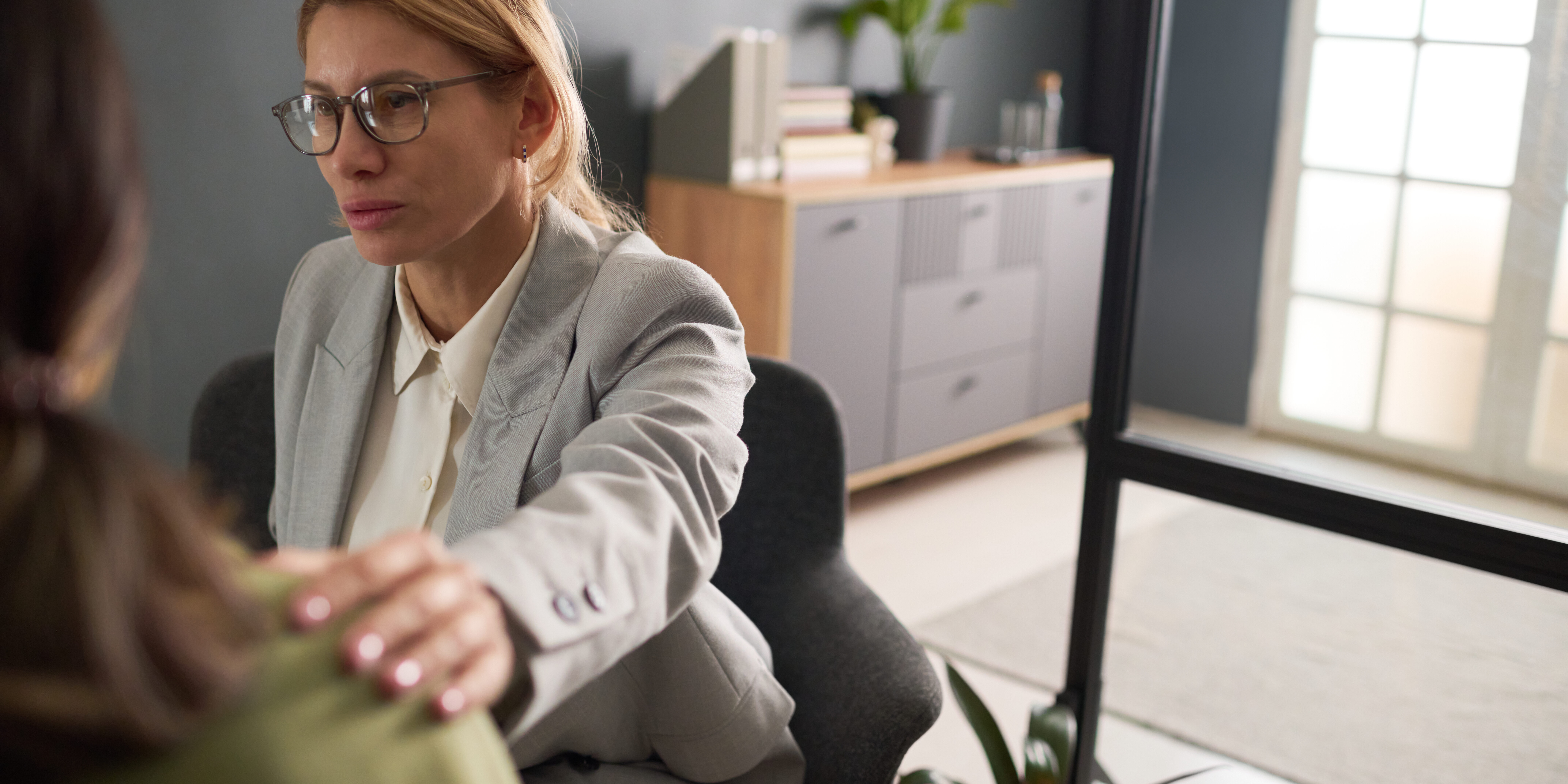 Psychologist Supporting Client